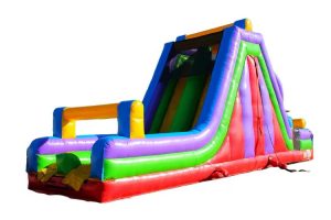 40' Long Dual Lane Retro Rock Climb Slide Rental