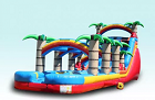 18ft-tropical-rainbow-double-lane-water-slide-w-slip-n-slide-rental