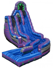 purple-ice-dual-lane-water-slide-with-pool-rental