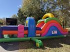 32' Rainbow Obstacle Course Rental