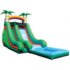 tropical-splash-down-water-slide-with-pool-rental