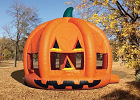 XL Pumpkin Bounce House Rental